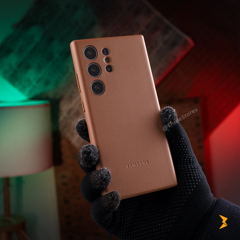 Soft Leather Case Samsung S24 Ultra - Three