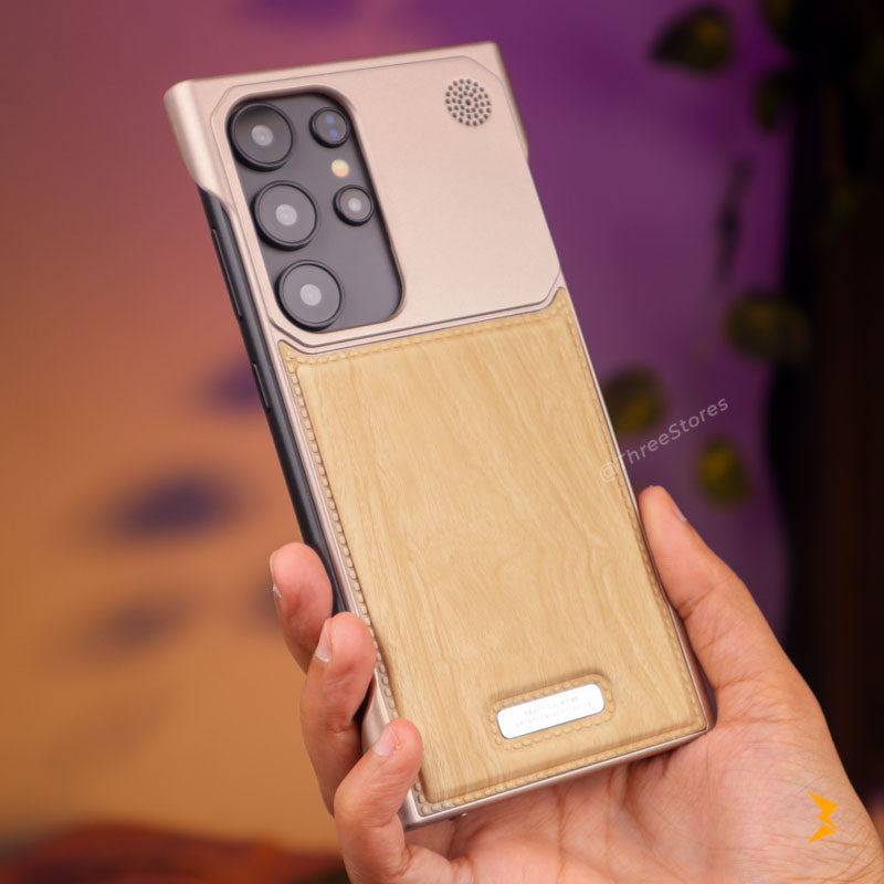 Soft Wood Case Samsung S25 Ultra
