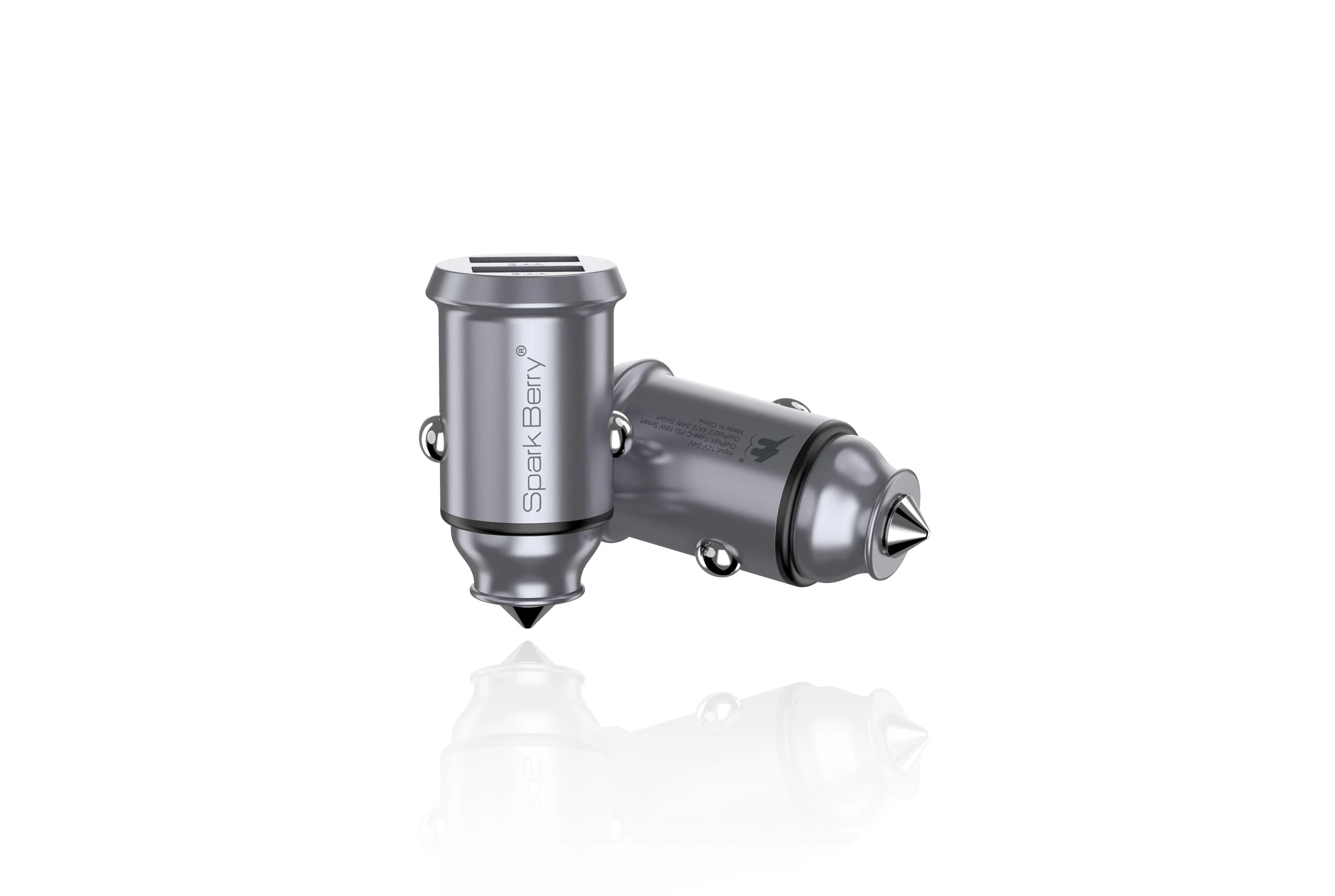 Spark Berry Mini Car Charger 24W