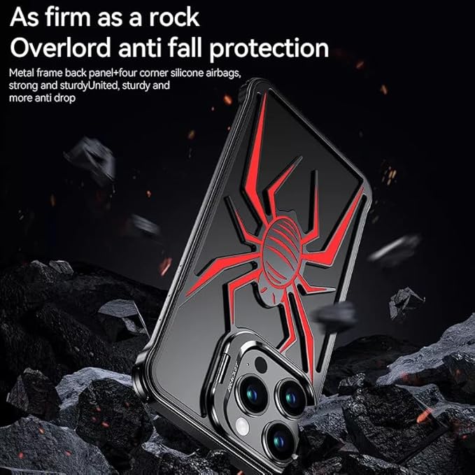 Spider Metal Case iPhone 15 Pro Max