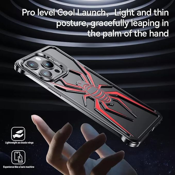 Spider Metal Case iPhone 15 Pro Max