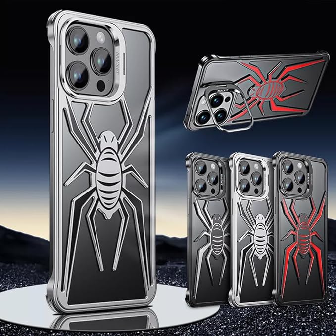 Spider Metal Case iPhone 15 Pro Max