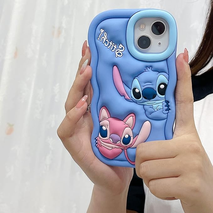 Stitch Silicone Case iPhone 14