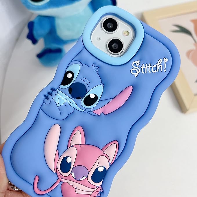 Stitch Silicone Case iPhone 14