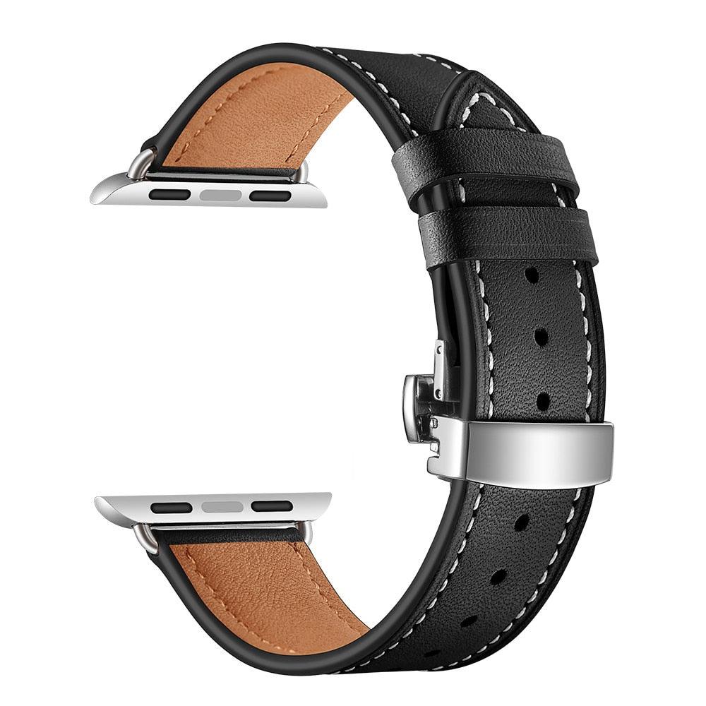 Strato Leather Band For Apple Watch