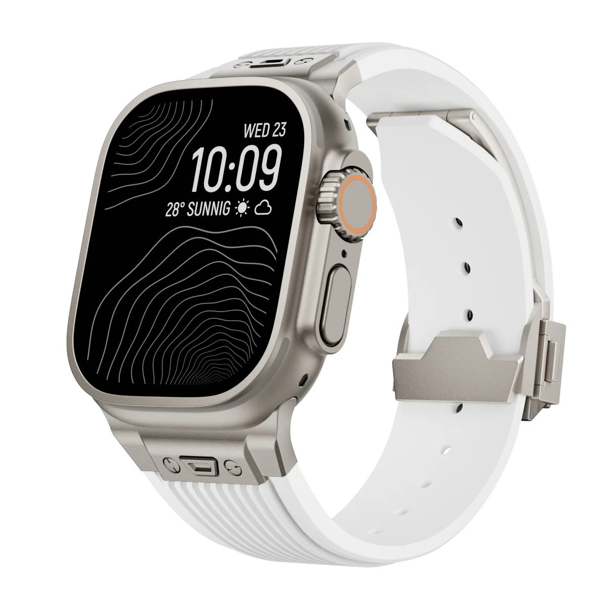 Streamlined Silicone Band For Apple Watch