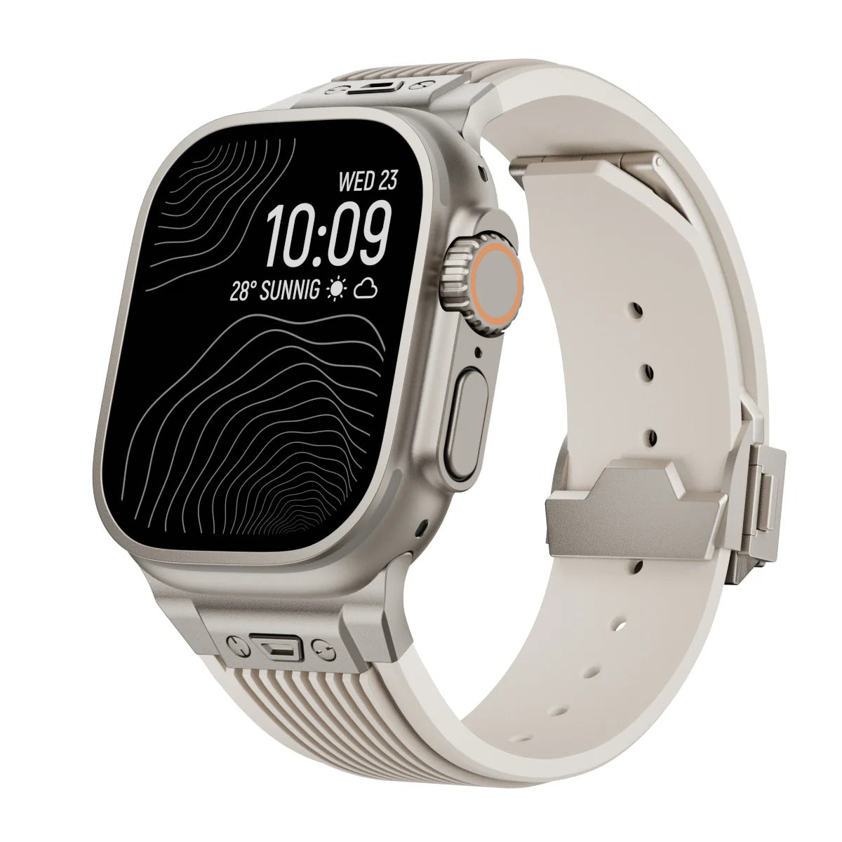 Streamlined Silicone Band For Apple Watch