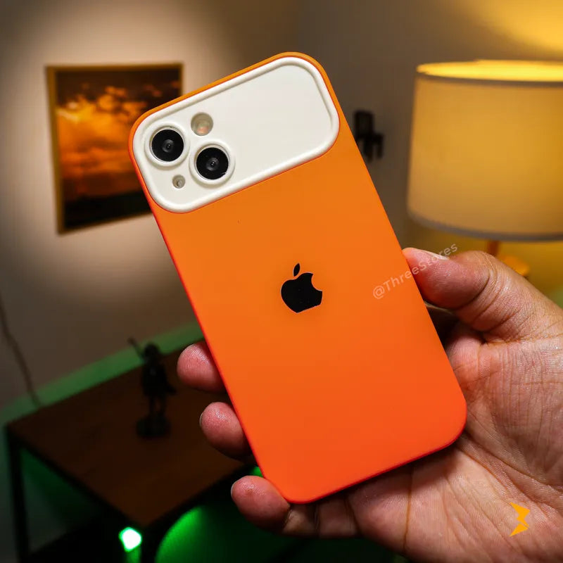 Stylish Silicone Camera Protection Case iPhone 13/14