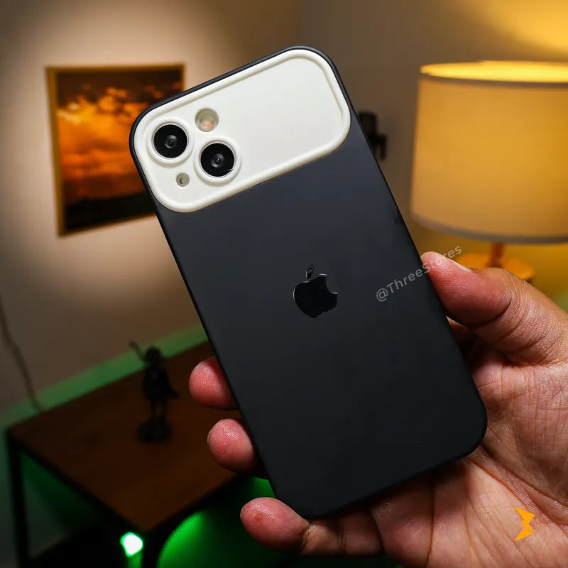 Stylish Silicone Camera Protection Case iPhone 13/14