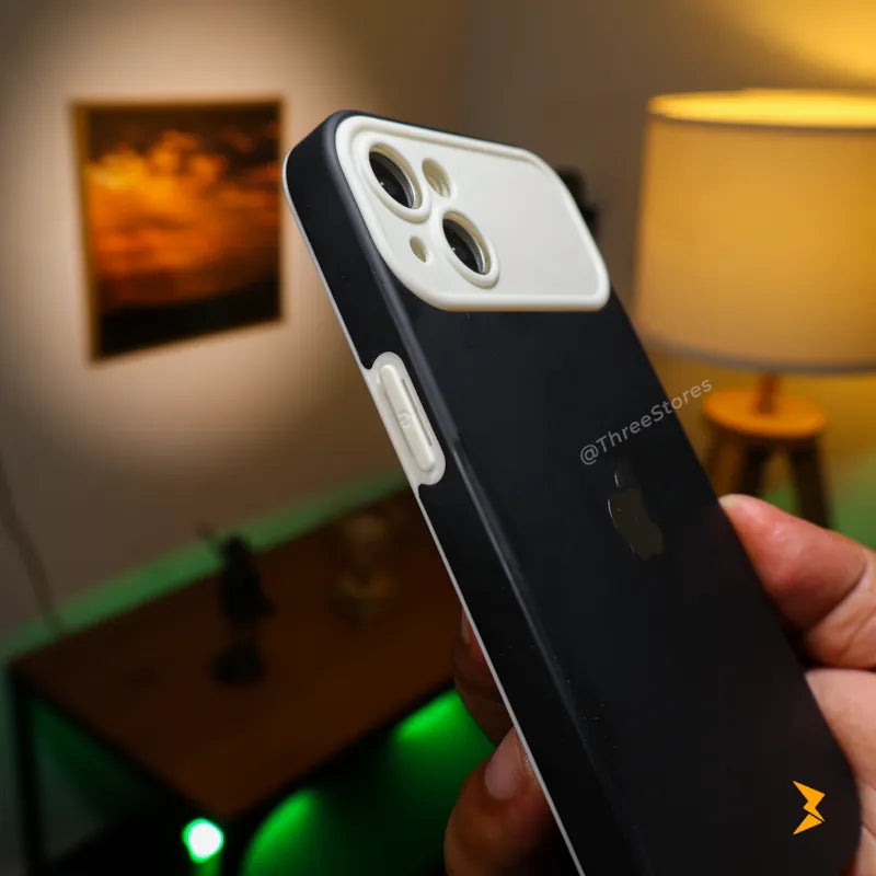 Stylish Silicone Camera Protection Case iPhone 13/14