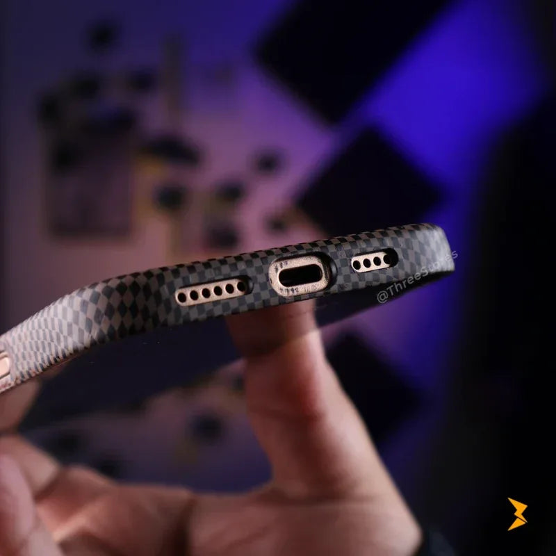 Tactile Woven Magsafe Case iPhone 16 Pro Max - Three