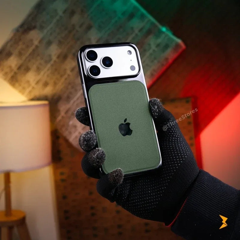 Tanned Matte Leather Case iPhone 17 Pro Max - Three