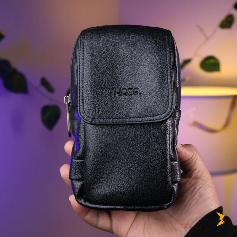 Three Mobile Phone Waist Bag