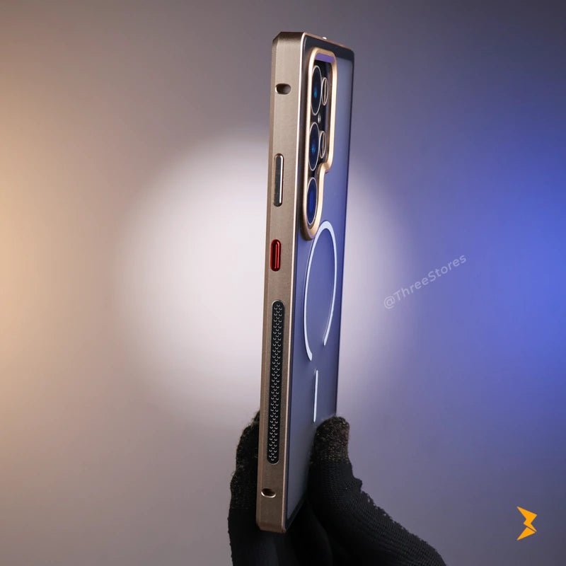 Tronix Metal Frame Magsafe Case Samsung S25 Ultra
