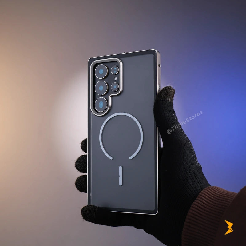 Tronix Metal Frame Magsafe Case Samsung S25 Ultra