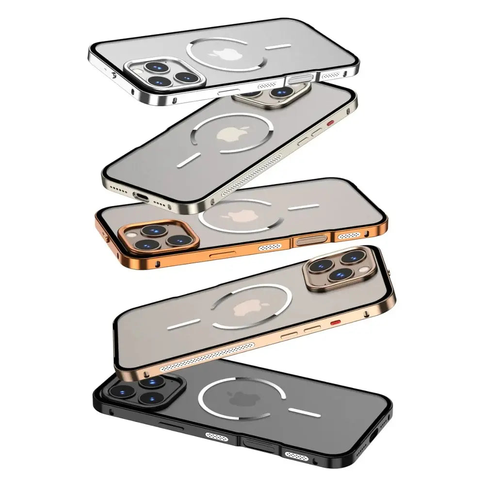 Tronix Metal Frame Magsafe Case iPhone 14 Pro Max