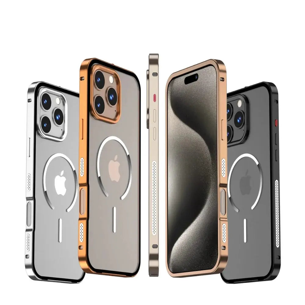 Tronix Metal Frame Magsafe Case iPhone 14 Pro Max