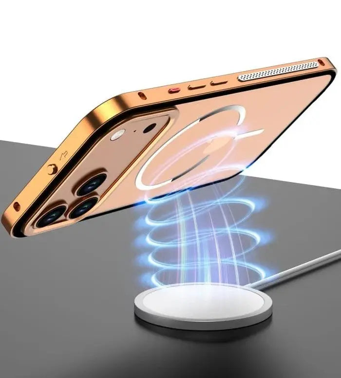 Tronix Metal Frame Magsafe Case iPhone 14 Pro Max