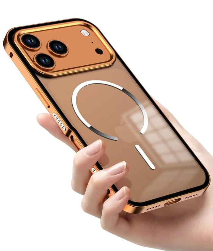 Tronix Metal Frame Magsafe Case iPhone 17 Pro Max - Three