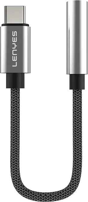 Lenyes Type-C to 3.5mm 3-in-1 Audio Adapter AX105