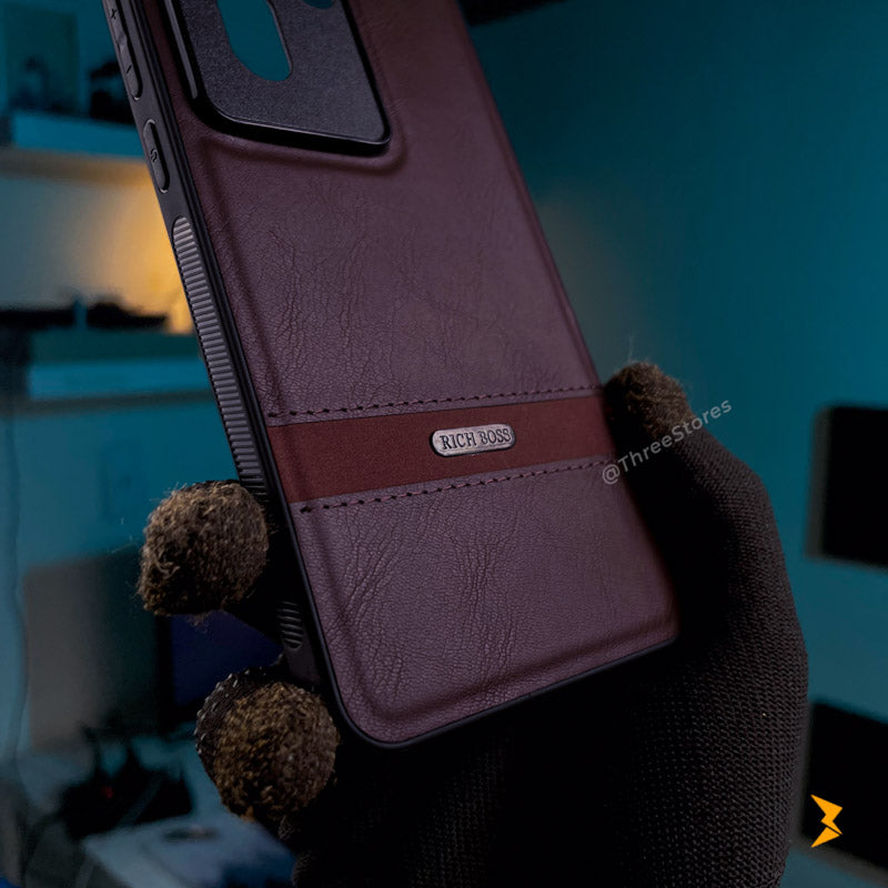 Ultra Slim Leather Case Oppo Reno 11f