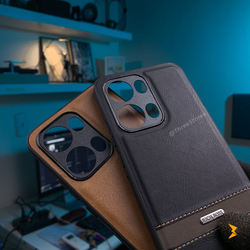 Ultra Slim Leather Case Oppo Reno 13 Pro