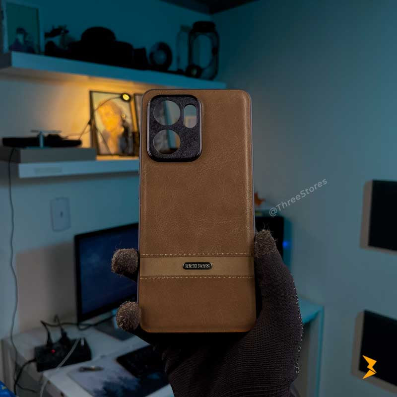 Ultra Slim Leather Case Oppo Reno 13f