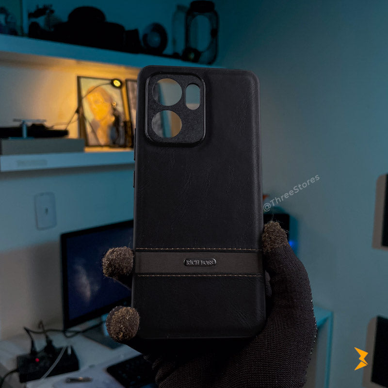 Ultra Slim Leather Case Oppo Reno 13f