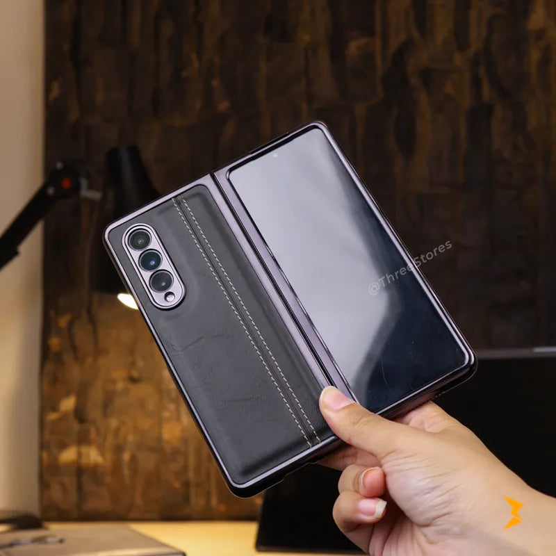 Ultra Superb Leather Case Samsung Z Fold 3