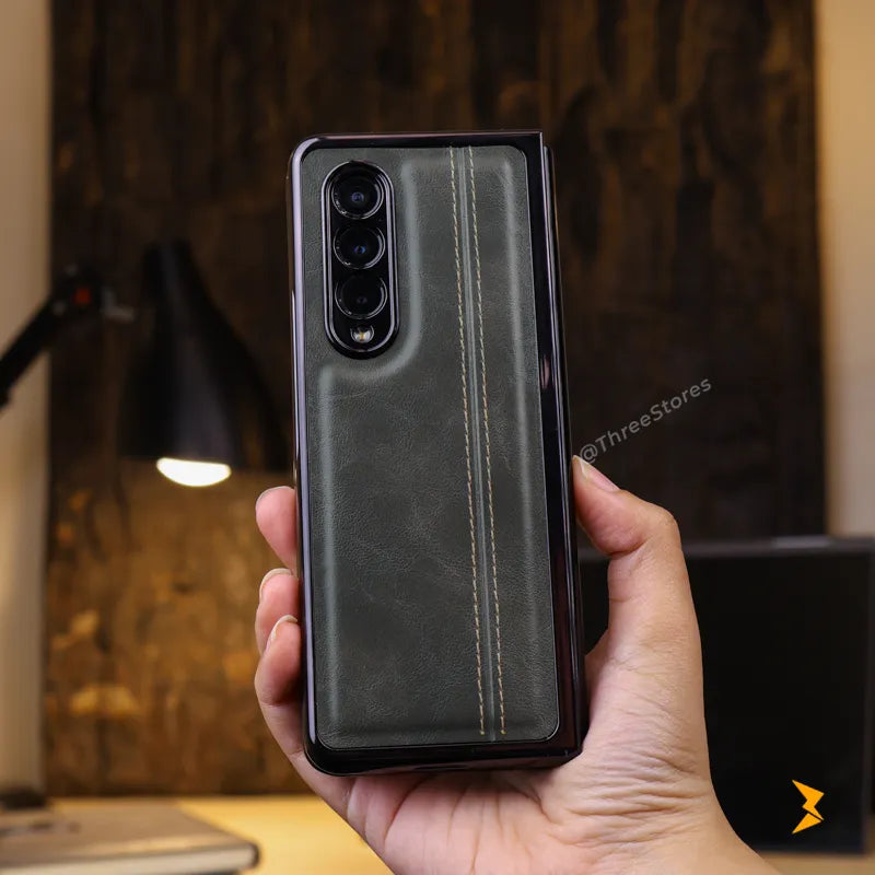 Ultra Superb Leather Case Samsung Z Fold 3