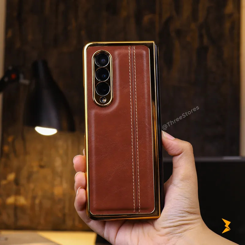 Ultra Superb Leather Case Samsung Z Fold 3