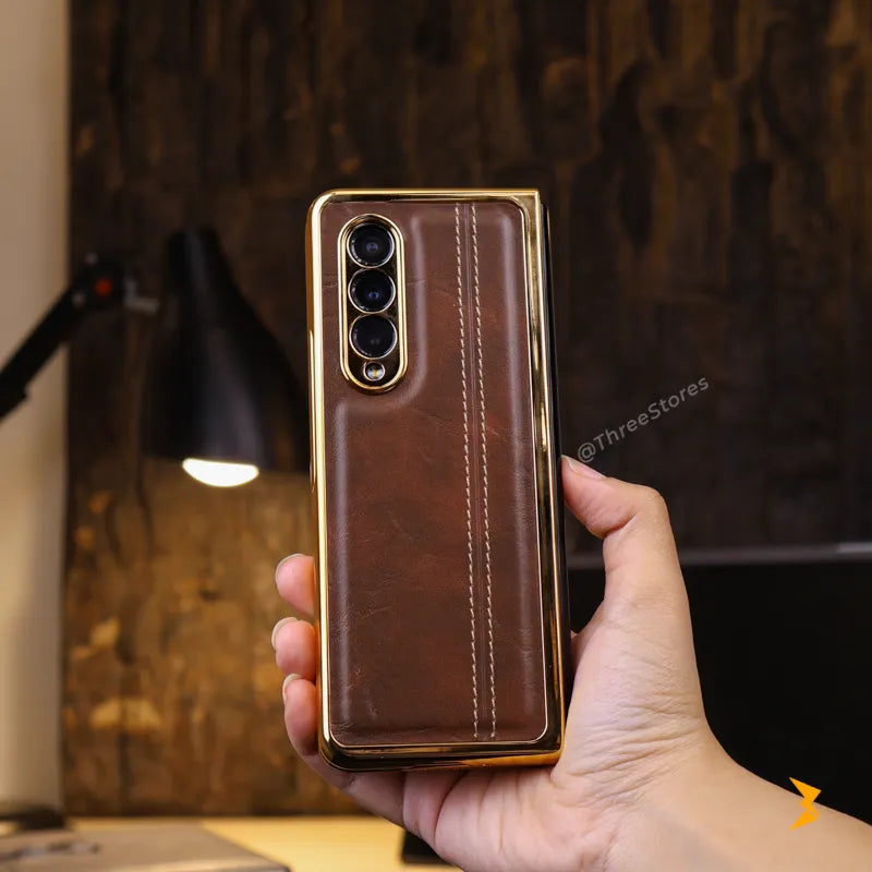 Ultra Superb Leather Case Samsung Z Fold 3
