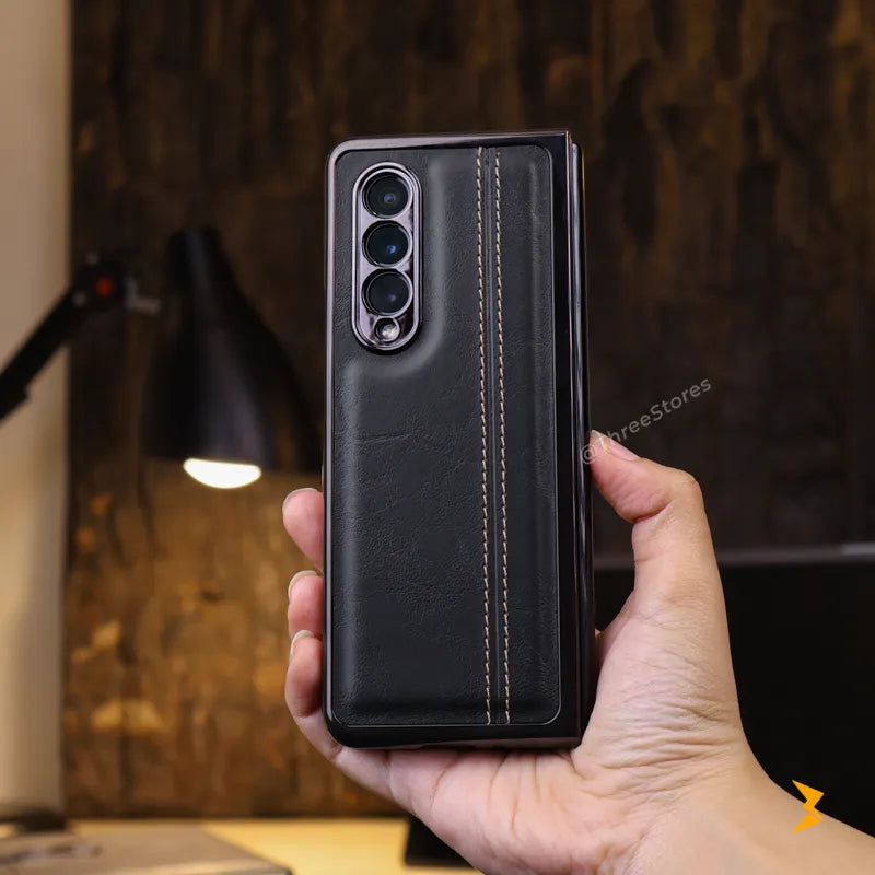 Ultra Superb Leather Case Samsung Z Fold 3