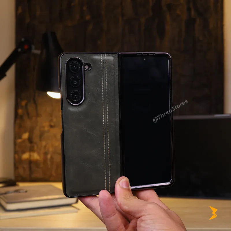 Ultra Superb Leather Case Samsung Z Fold 6