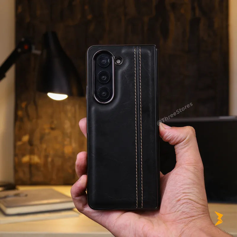 Ultra Superb Leather Case Samsung Z Fold 4