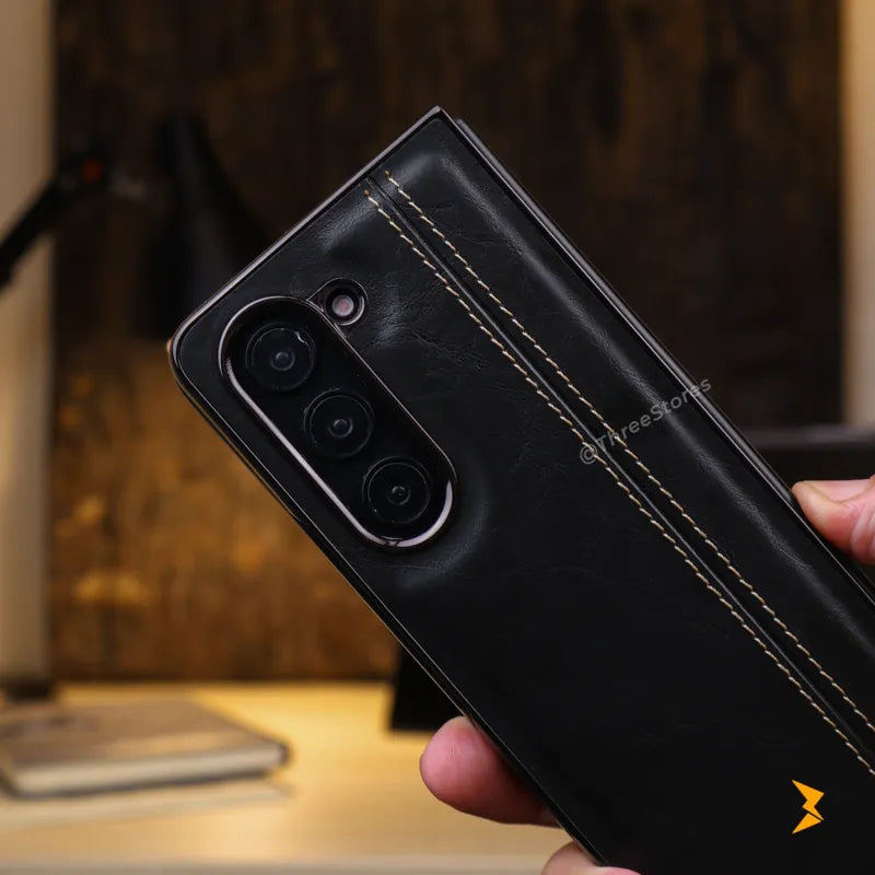 Ultra Superb Leather Case Samsung Z Fold 6