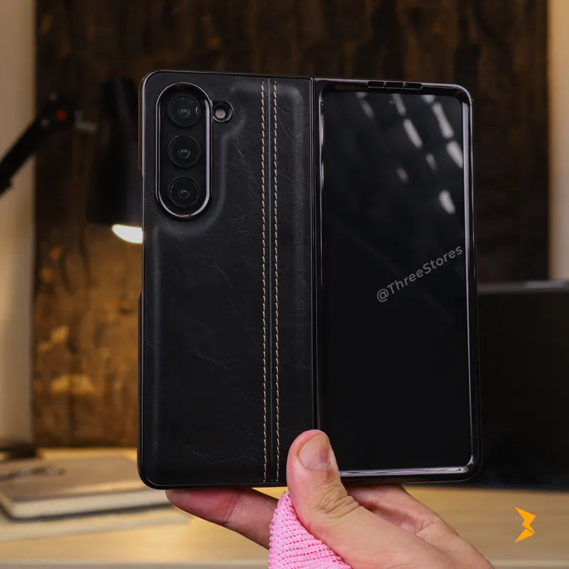 Ultra Superb Leather Case Samsung Z Fold 6