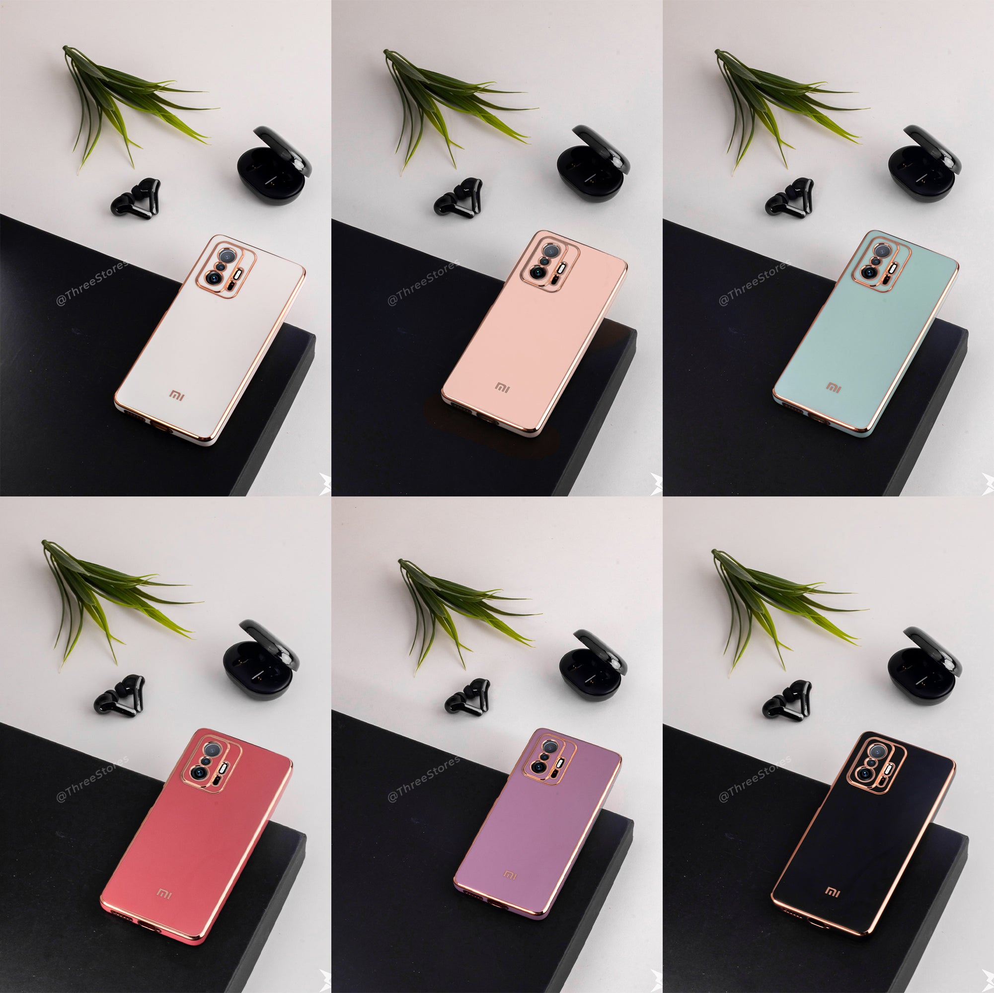 Plating Gold Lens Protection Case Xiaomi Mi 11 T
