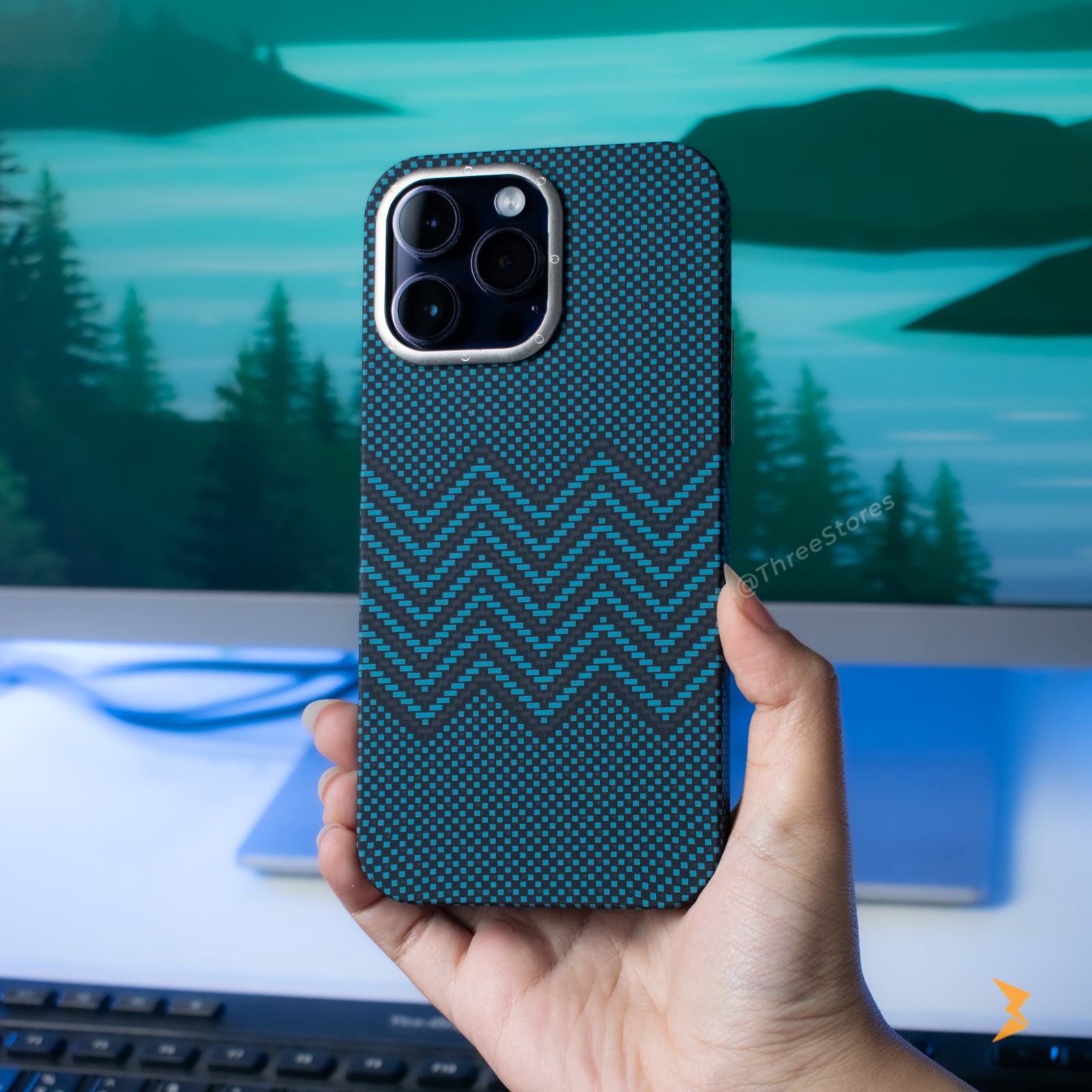 Vacation Style Carbon Case iPhone 14 Pro Max