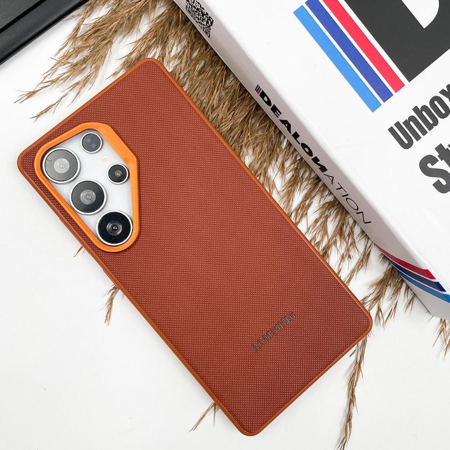 Vegan Leather Case Samsung S25 Ultra