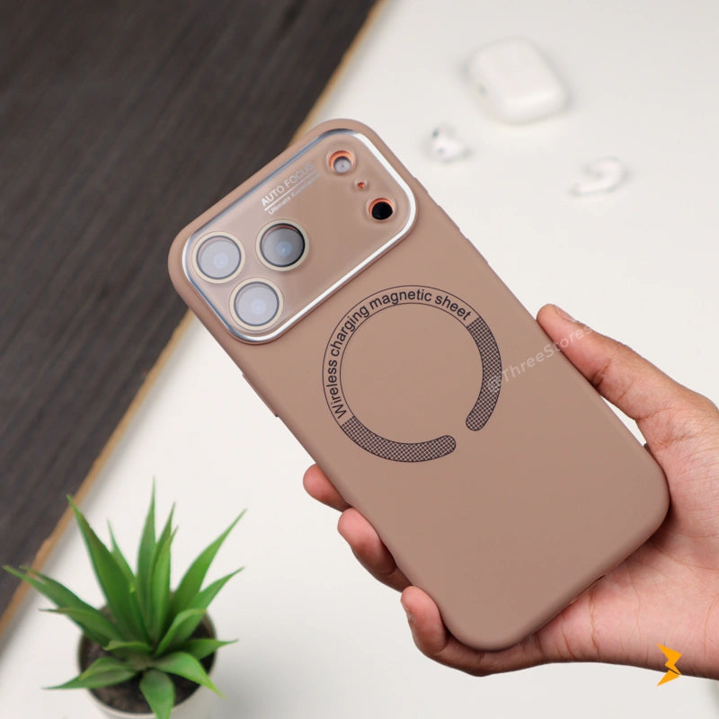 Viora Silicone Camera Protection Magsafe Case iPhone 17 Pro Max