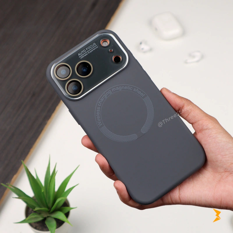 Viora Silicone Camera Protection Magsafe Case iPhone 17 Pro Max