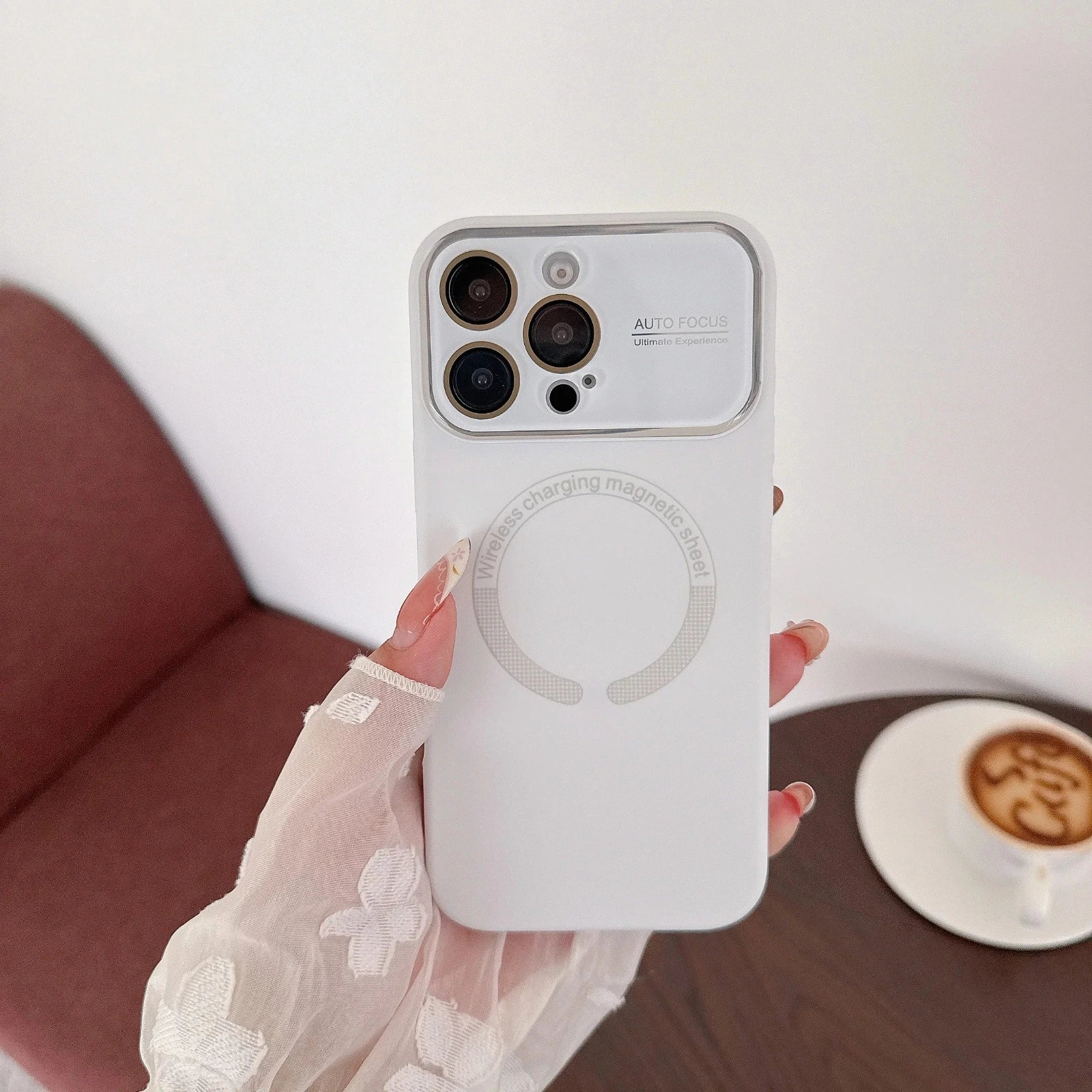 Viora Silicone Camera Protection Magsafe Case iPhone 13 Pro Max