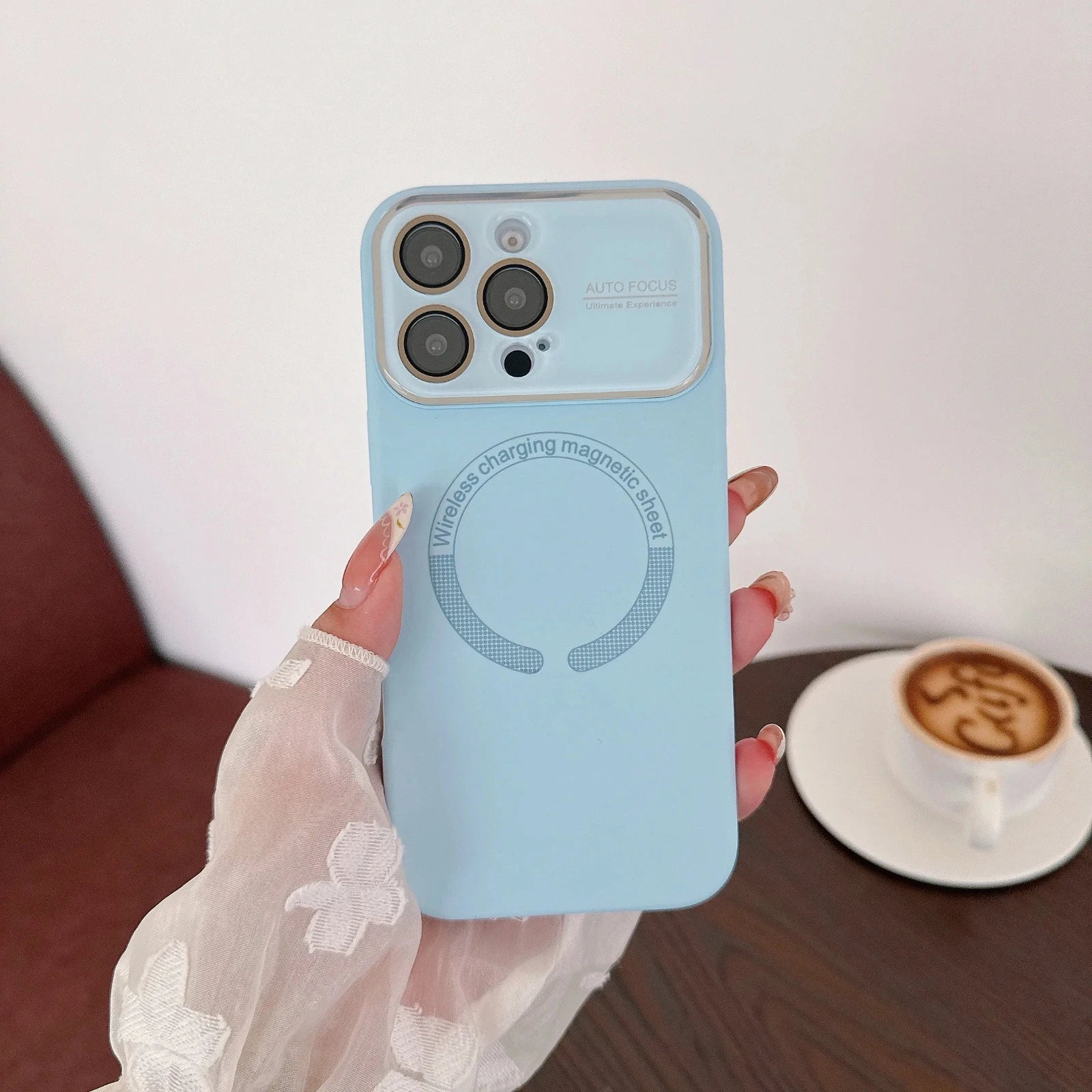 Viora Silicone Camera Protection Magsafe Case iPhone 14 Pro Max