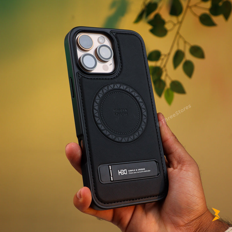 Vodoo Leather Magsafe Stand Case iPhone 13 Pro Max