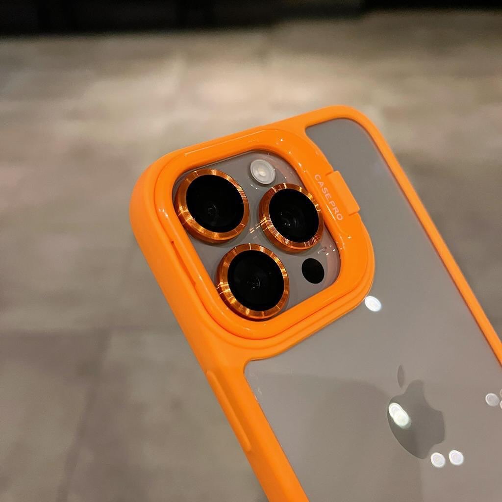 Bracket With Lens Film Case iPhone 13 Pro