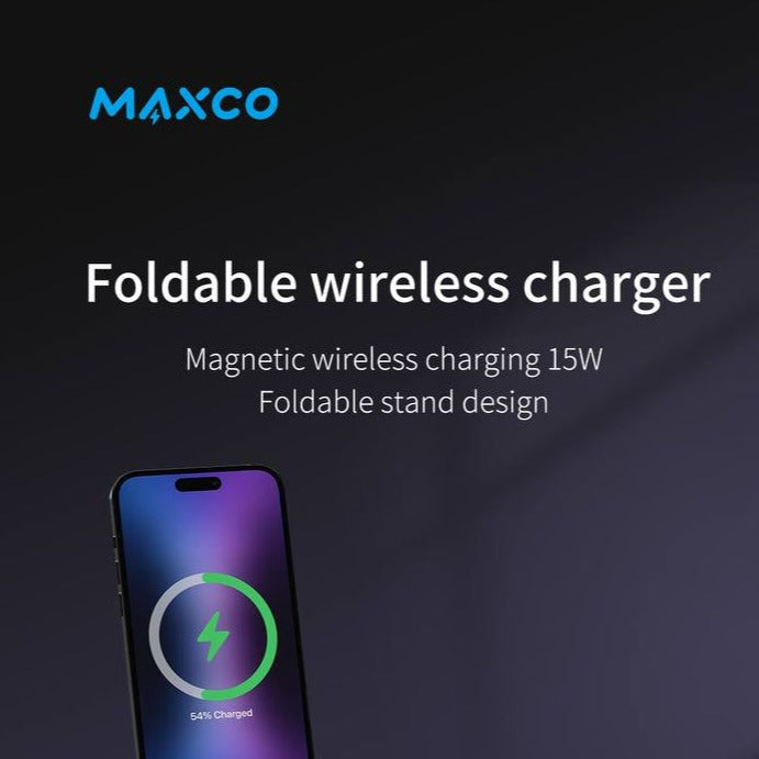 Maxco Wireless Charger Ultra Strong Magnetic 15W MW03