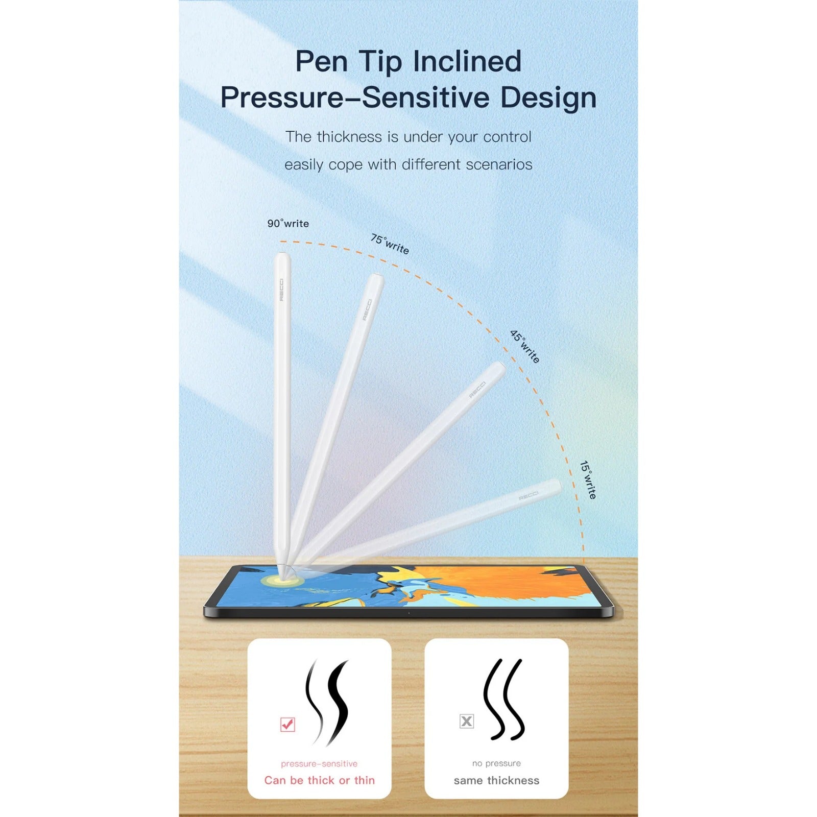 Recci iPad Touch Pen RCS-S07 - Three