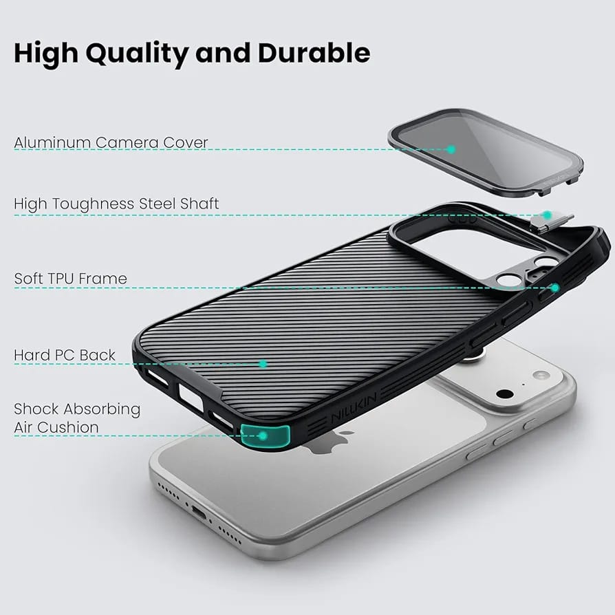 Nillkin carboprop With Camsheild Case iPhone 17 Pro Max