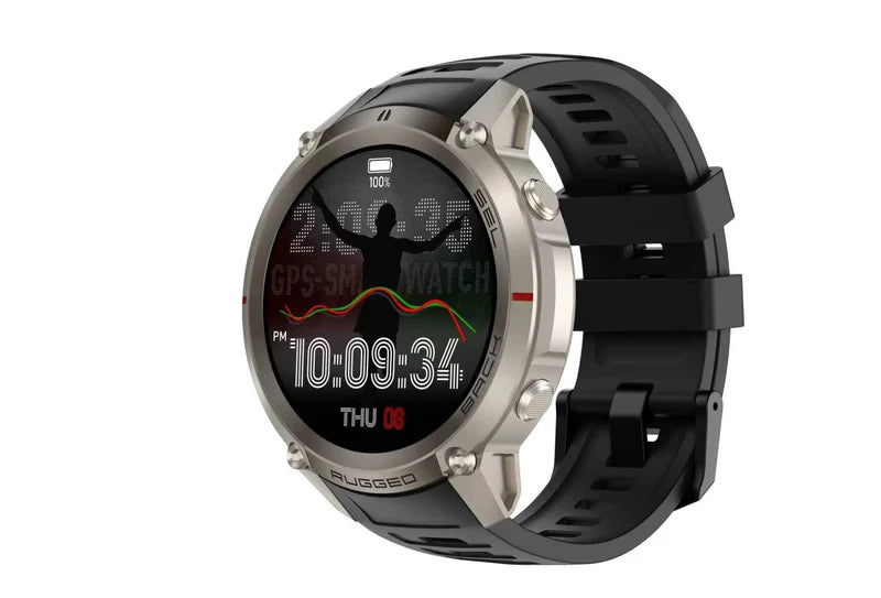 Rugged Smart Watch Fitness tracker GPS Watch  DM59